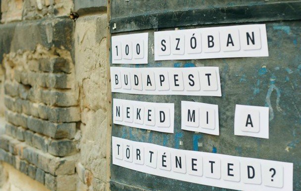 Pályázz idén is: újra indul a 100 szóban Budapest