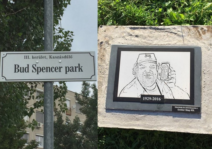 Ott voltál a Bud Spencer park átadó ünnepségén?
