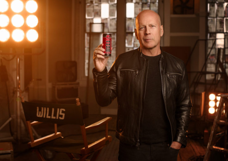 Magyar márka arca lett Bruce Willis