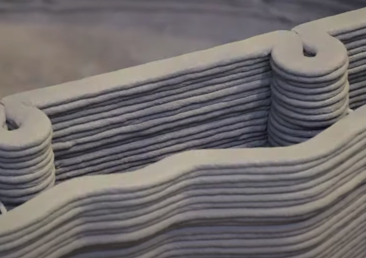 Egy egész házat nyomtattak ki 3D-s nyomtatóval